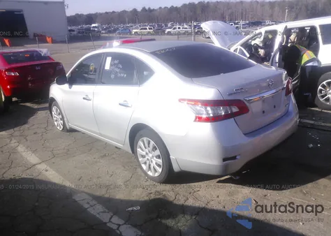 2014 Nissan Sentra Fe+ S/Fe+ Sv/S/Sv/Sr/Sl from USA, damaged, VIN 1N4AB7AP4EN854752